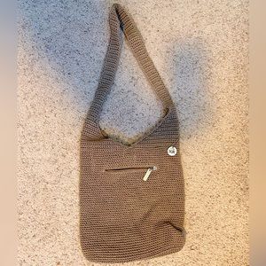 ||The Sak|| tan woven shoulder bag